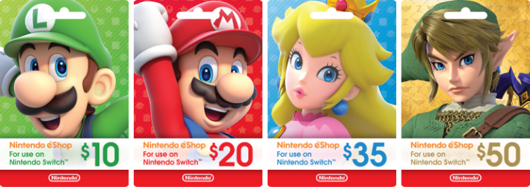 Can Nintendo Gift Cards Be Used for Nintendo Switch