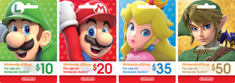 Can Nintendo Gift Cards Be Used for Nintendo Switch