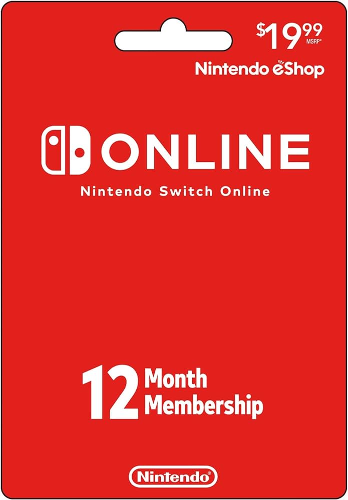 How Much Does a Nintendo Switch Online Gift Card Cost