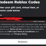 What Do You Do If Your Roblox Gift Card is Not Working