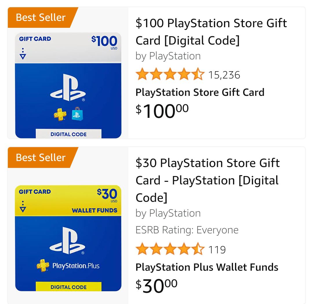 What is the Difference between Playstation Gift Card And Wallet Funds