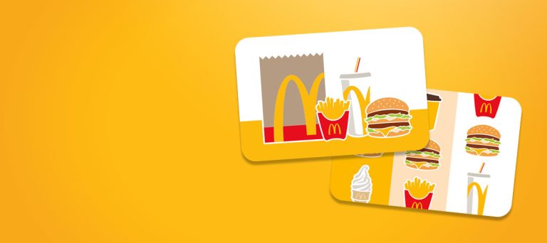 Mc' Donald Gift Card