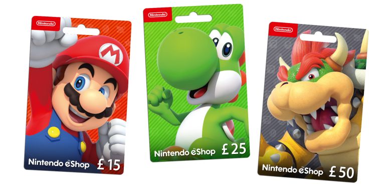 Nintendo Gift Card 2024