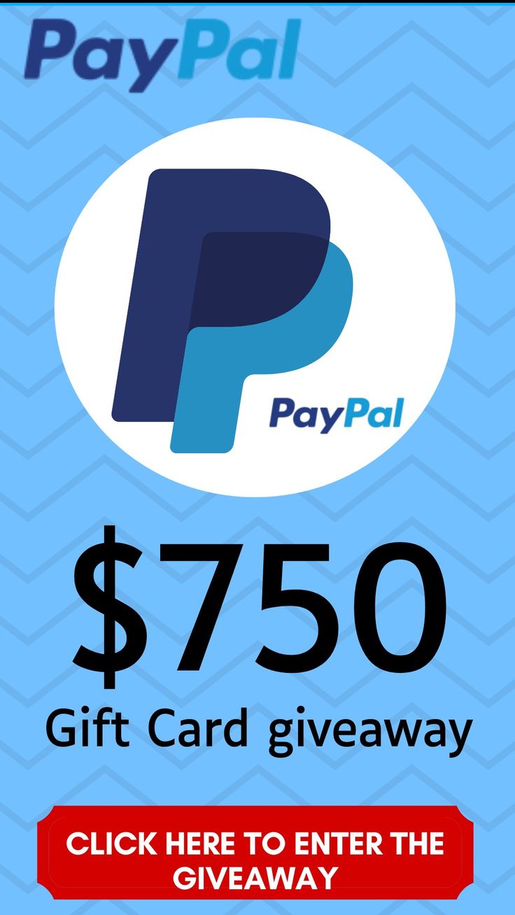 Paypal Gift Card Giveaway