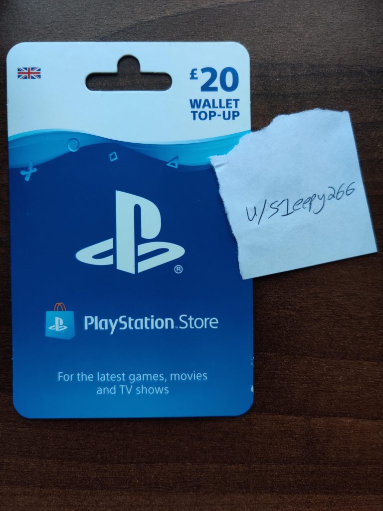 Playstation Gift Card Giveaway