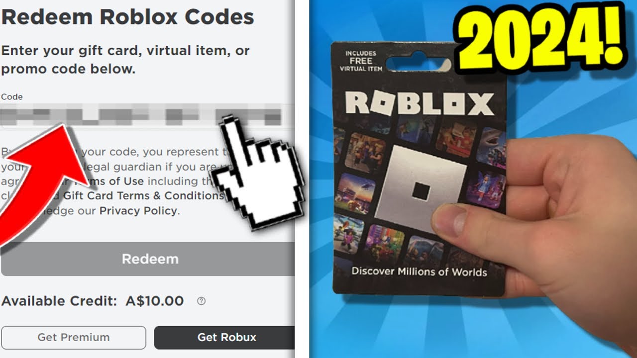 Roblox Gift Card 2024