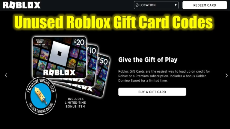 Roblox Gift Card Unlimited