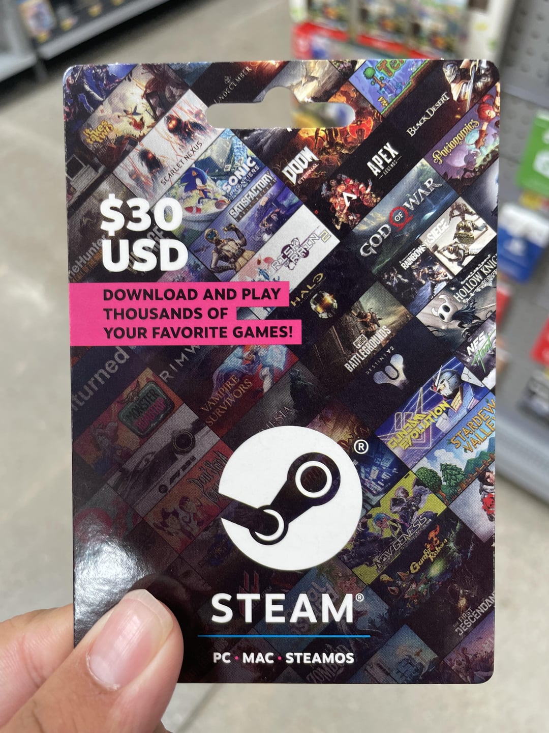 Steam Gift Card 2024