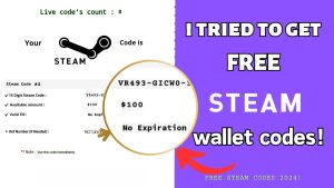 Steam Gift Card Code 2024