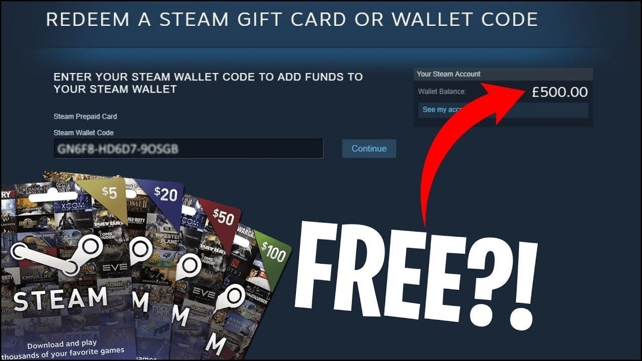 Unlimited Steam Gift Card 2024